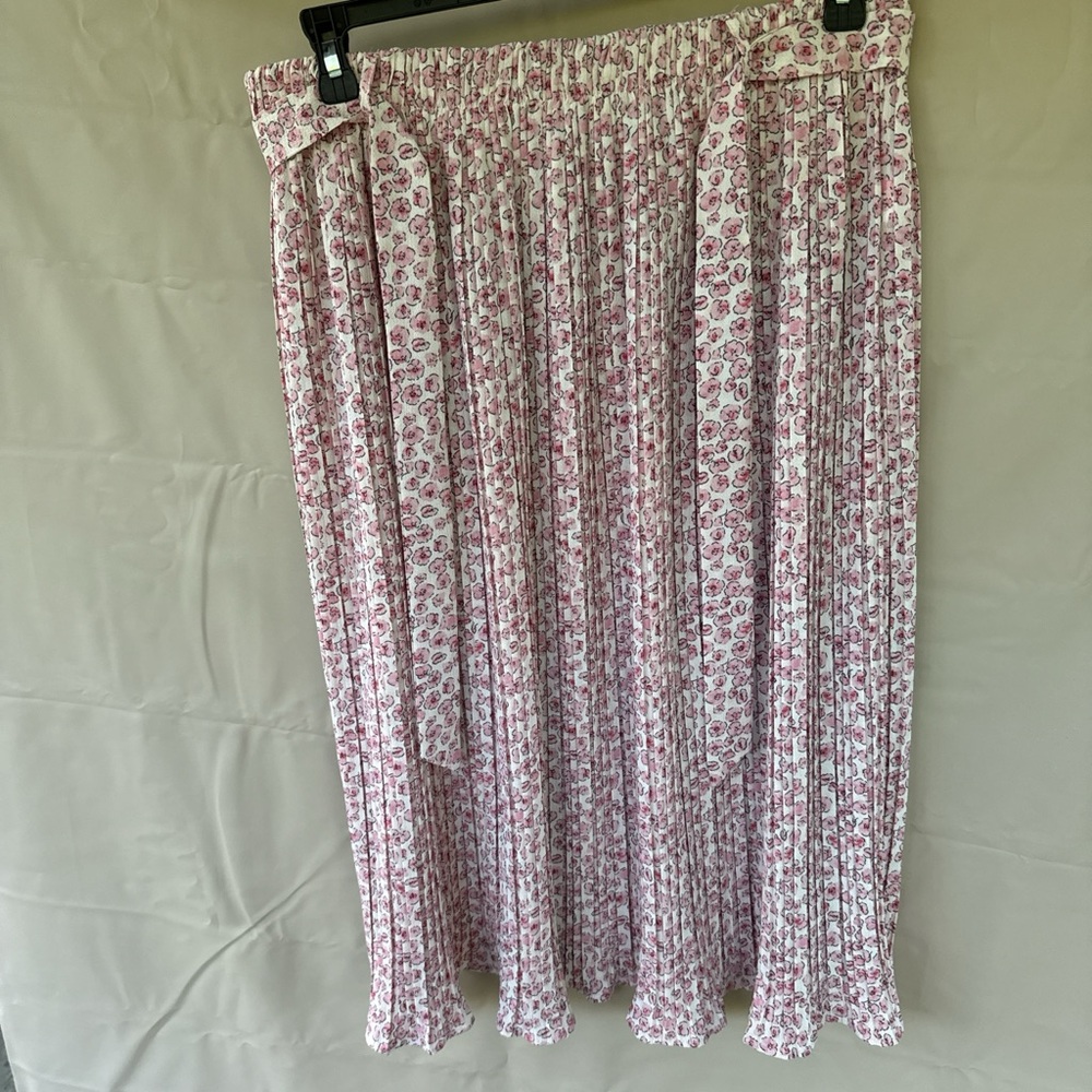 Alice Blue Pink Floral Maxi Skirt